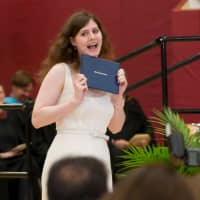<p>Greenwich resident Mary Nichols won multiple awards at her recent graduation ceremony from The Harvey School, a private secondary school in Katonah, N.Y.</p>