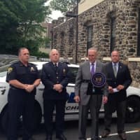 <p>State Sen. Chuck Schumer introducing legislation combatting &quot;swatting&quot; with Eastchester officials.</p>