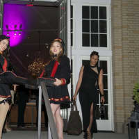 <p>Hostesses welcome guests at Restoration Hardware in Greenwich.</p>