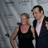 <p>Chazz Palminteri on the red carpet with GIFF founders Colleen deVeer (left) and Wendy Stapleton Reyes.</p>
