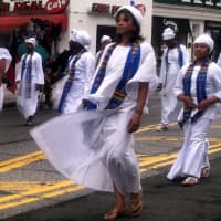 <p>Over 60 community organizations, sports teams, bands and dance ensembles marched in the 2011 Juneteenth Day parade.</p>