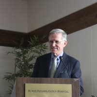 <p>Sam White with PBDW Architects talked about the vision of McKim, Mead and White at Burke in White Plains.</p>