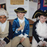 <p>Students came to school dressed as historical figures. </p>