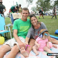 <p>Young and old: Music fans of all ages enjoy the Gathering of the Vibes concert festival in Bridgeport. </p>