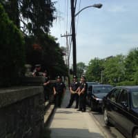 <p>Eastchester police ensured the safety of all in attendance. </p>