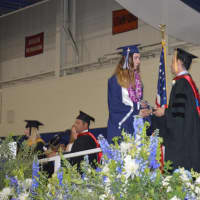 <p>Another Staples graduate gets her diploma. </p>