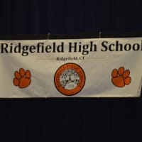 <p>A banner transforms the O&#x27;Neill Center into home for the Class of 2015 at RIdgefield High School. </p>