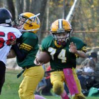 <p>Norwalk&#x27;s Austin Hall finds running room during a game earlier this year.</p>