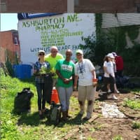 <p>Students at the Marymount School of New York are spending the week helping out at Battle Hill Asbhurton Gardens.</p>