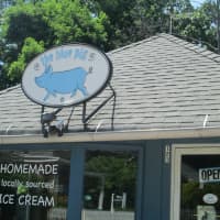 <p>The Blue Pig in Croton</p>