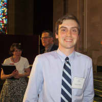 <p>Martin Rather of Manhattan, grandson of former CBS anchor Dan Rather, was beaming after the talk at Manhattanville College. The younger Rather is public affairs coordinator for EffectiveNY and envisions a career in politics and/or journalism. </p>