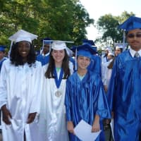 <p>The eighth-grade Class of 2015 from New Rochelles Albert Leonard Middle School recently celebrated their upcoming transition to high school.</p>