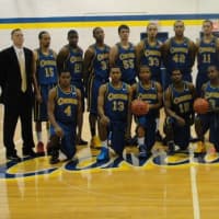 <p>Former Concordia College basketball player Argelix Gil posted a photo on Twitter mourning the loss of his former coach Kevin Shaw (far right) who died in a fatal crash in Mount Vernon Wednesday morning. </p>