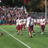 <p>The Harrison football team has had its Class A semifinal against Somers moved twice so far.</p>