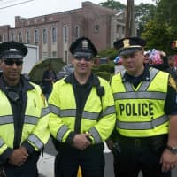<p>Sunday&#x27;s Great Street Parade honors First Responders. Members of the Bridgeport PD at Sunday&#x27;s parade.</p>