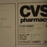 <p>A photo of submission details for the proposed Katonah CVS expansion</p>