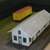 <p>David Carmichael&#x27;s diorama of the previous Bedford Hills train station, which resembles how it looked in the late 19th century.</p>