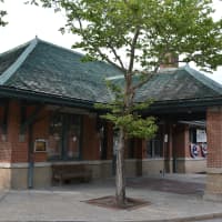 <p>Part of the Bedford Hills train station (pictured) is being used for a railroad history exhibit.</p>