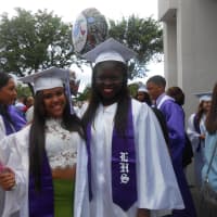 <p>These Lincoln graduates were very excited about graduating and moving on to their futures.</p>