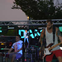 <p>The Wild Ones rock the crowd before the fireworks at the Danbury Fair Mall. </p>