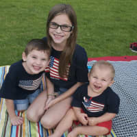 <p>Family and friends gathered Friday at the Kensico Dam Plaza for music and fireworks. </p>