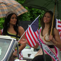<p>There were spotty showers but mostly cloudy skies during the parade.</p>