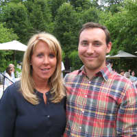 <p>Beth Kuck-Hundgen and Stetson Hundgen at Crabtree&#x27;s Kittle House for Sparkle for a Cause. The benefit raised money for the Chappaqua Children&#x27;s Book Festival.</p>