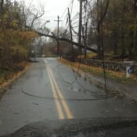 <p>After Hurricane Sandy, power lines fell near Succabone Road and Baldwin Road in Bedford Corners.</p>