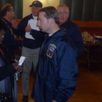 <p>Westchester County Executive Rob Astorino met with residents Thursday at the multipurpose Hurricane Sandy recovery center.</p>