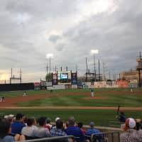 <p>The weather remained dry, making for a beautiful evening at the ballpark.</p>