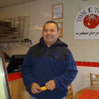 <p>Felix Escobar, owner of Tom E Toes Pizza in Wilton said his shop sold plenty of pizza to people who had gone days without power. </p>