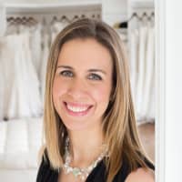 <p>Wilton resident Ashley Krauss, owner of A Little Something White Bridal Couture in Darien.</p>