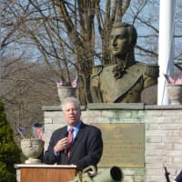 <p>Westchester County Legislator Mike Kaplowitz extolled the bravery of the veterans who, he said, are the embodiment of working together for a common, noble cause.</p>