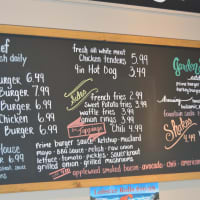 <p>The chalkboard is filled with choices at Prime Burger in Ridgefield.</p>