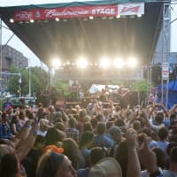 <p>Thursday&#x27;s season debut of the Alive@Five outdoor concert series brings plenty of music lovers to Columbus Park.</p>