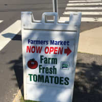 <p>More than 50 vendors turned out for the New Canaan Farmers Market Saturday.</p>