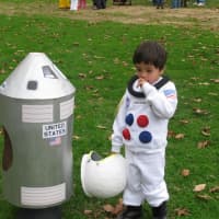 <p>The Rag-A-Muffin Parade brought an astronaut to Eastchester.</p>