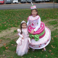 <p>The cake costume was one of the most popular at the parade in Eastchester.</p>