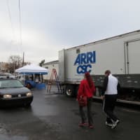 <p>Film crews arrived in Rye Tuesday to film &quot;The Secret Lives of Husbands and Wives,&quot; a drama pilot set to premiere in 2013 on NBC. </p>