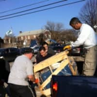 <p>Tuckahoe residents traveled to the Rockaways to aid family members in need.</p>