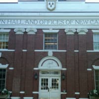 <p>New Canaan Town Hall is now empty as it awaits renovation work. </p>