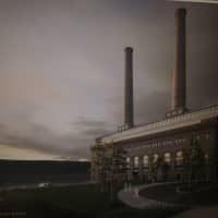 <p>A conceptual drawing of the proposed hotel and convention center at the Glenwood Power Station. </p>