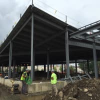 <p>Construction is underway on a new 75,680-square-foot Longfellow Elementary School, which is slated to open next year.</p>