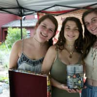 <p>The staff at Wild Things by Olivia poses with some of their jewelry.</p>