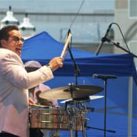 <p>Tito Puente, Jr. &amp; His Orchestra has the crowd dancing in their seats.</p>