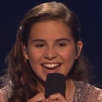 <p>Mamaroneck&#x27;s Carly Rose Sonenclar, smiling after a performance on &quot;X Factor.&quot; She received the second-most viewer votes Thursday night.</p>