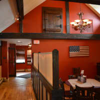 <p>The interior of Burger Barn in Somers.</p>