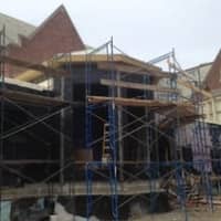 <p>Construction continues at the Bronxville High School.</p>