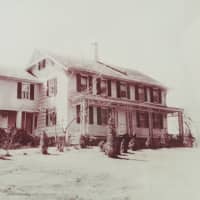 <p>The home had several different looks during its history.</p>