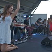 <p>A dancer performs on stage with Jessica Lynn&#x27;s song &quot;Pretty.&quot;</p>